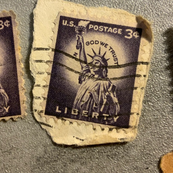 RARE VINTAGE 1954 Liberty stamp bundle - Picture 4 of 9